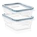 Snapware 2-Pack Total Solution 3-Cup Rectangular Storage, Plastic