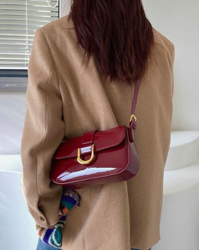 Small Shoudler Bag for Women Premium Leather Crossbody Bag Stylish Clutch Purse 20244