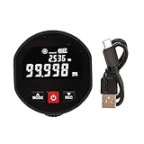 Entfernungsmessgerät, digitales Infrarot-Entfernungsmessgerät, Rollenmessgerät mit magnetischem Design auf der Rückseite für Heimwerkerprojekte im Hausbau