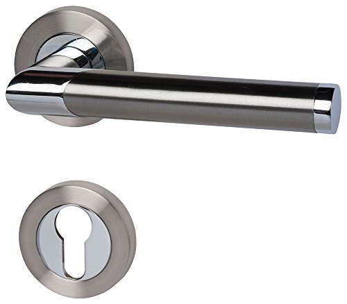 Alpertec 88022010 GRT, für Wohnungseingangstüren beidseitig Drücker