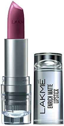 Lakme Enrich Matte Lipstick, Shade WM10, 4.7g