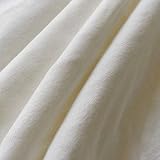 Fabirc by The Yard 95% Cotton 1 x 1 Rib Brushed Knit Fabric 11.2 oz Thick 4 Way Stretch Fabric Good...