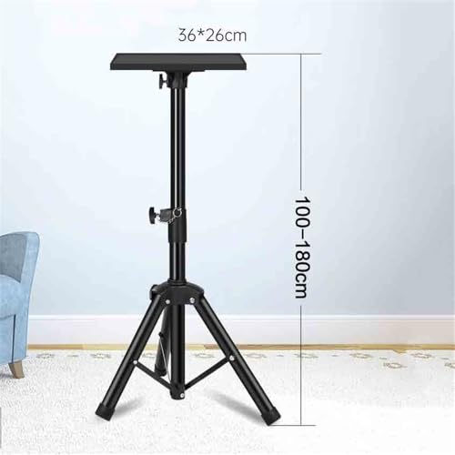 Soporte de piso para proyector con bandeja tripié miniatura 2