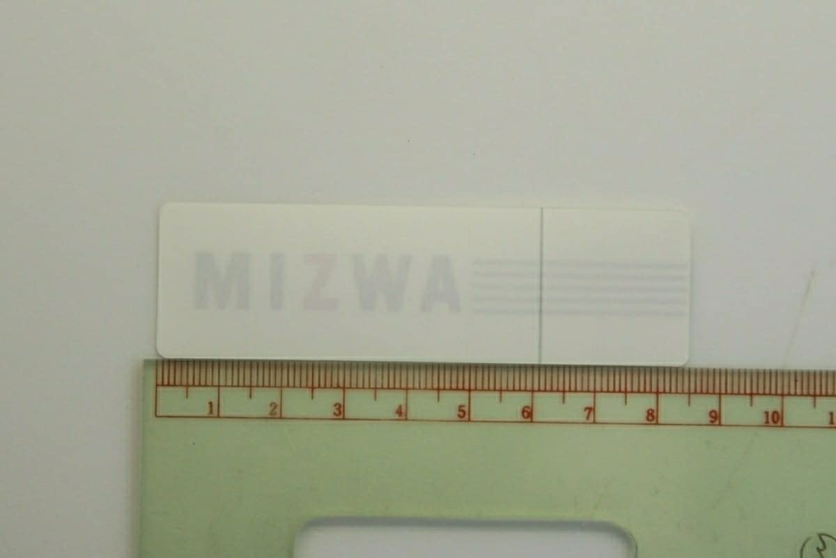 Amazon.co.jp: ！ Mitsuwa Motors MIZWA ディーラーステッカー（裏貼り 