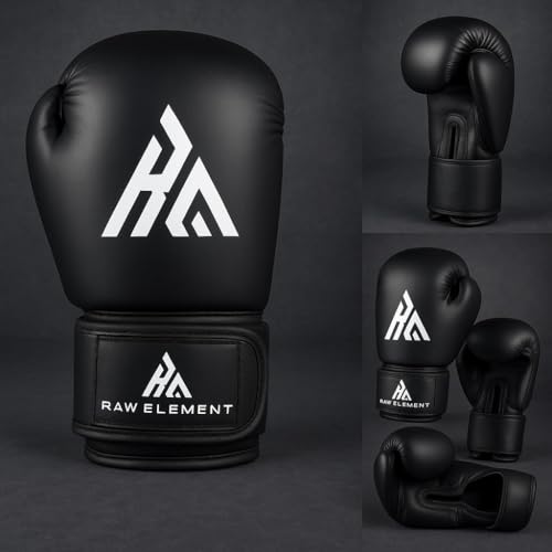Image of Training & Sparring Gloves | Boxing, MMA, Muay Thai | Thumb Support, Wrist Wrap & Grip Bar | Unisex | Durable & Padded