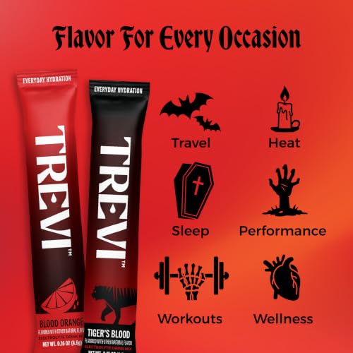 Image of TREVI Electrolytes Powder Packets Sugar Free Hydration 20 Pack