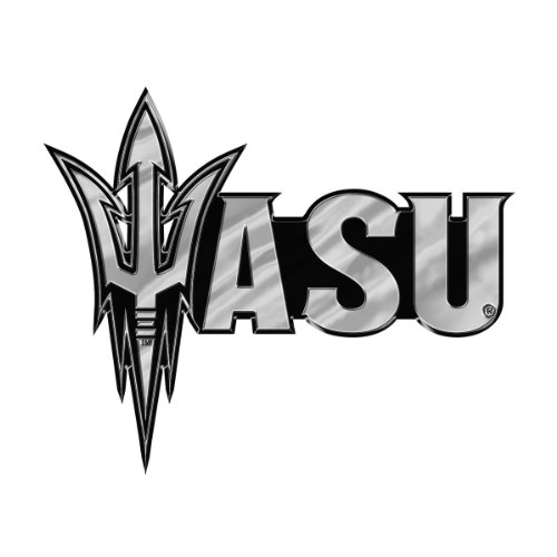 FANMATS 60327 Arizona State Sun Devils Molded Chrome Plastic Emblem