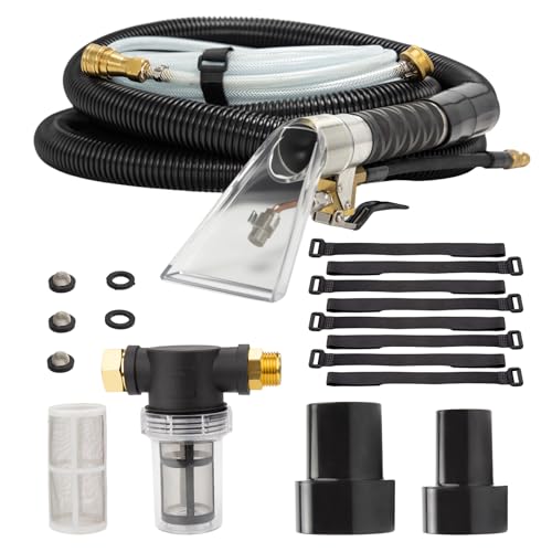 Ceelpeopar Extractor Kit for Shop Vac, Better Extractor Hose Kit for Carpet & Upholstery Cleaning, Transforms Vacuum Machine into a Professional-grade Extractor, Use for Home and Car Clean