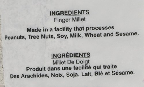 Udupi Ragi (Finger Millet) Flour - 907 Grams, 2 Lbs (Pack Of 2) #TOP3