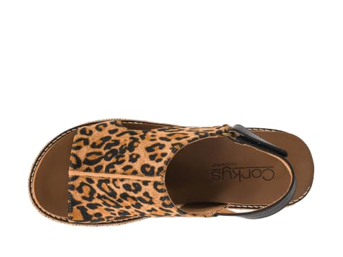 Image of Corkys Footwear Volta Wedge - Chic Elegance Meets All-Year Comfort with a 2-Inch Cork Heel and Marshmallow Insole for Stylish Everyday Wear and All-Day Comfort
