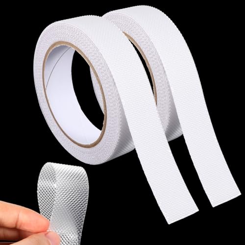 Image of EupHHonycs 2 Rolls Non Slip Tape, Anti Slip Tape for Stairs, 1 Inch 16.4 Ft Clear Grip Tapes, Non Skid Tapes, Grip Strips for Indoor Outdoor, Tubs, Boats, Stairs