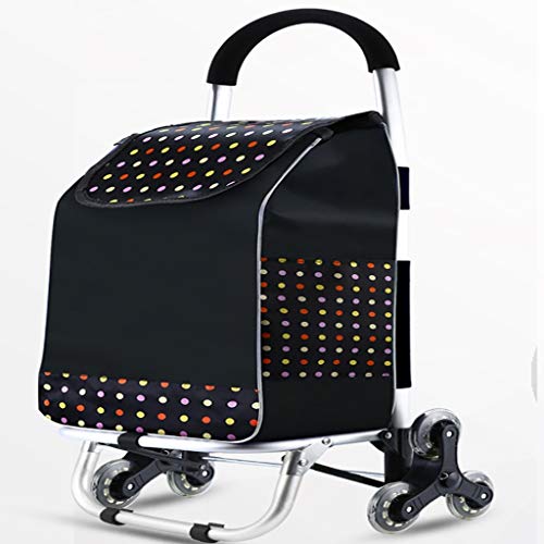 Carretilla plegable para compras de aleación de aluminio miniatura 1