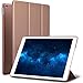 New iPad 9.7-inch 2018 2017 Case, ROARTZ Rose Gold Slim-Fit Smart Rubber Folio Case Hard Cover Light-Weight Wake Sleep for Apple iPad 5th 6th Generation Retina Model A1893 A1954 A1822 A1823