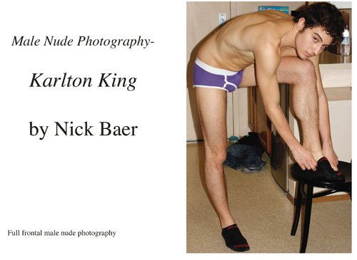 Male Nude Photography- Karlton King (English Edition)