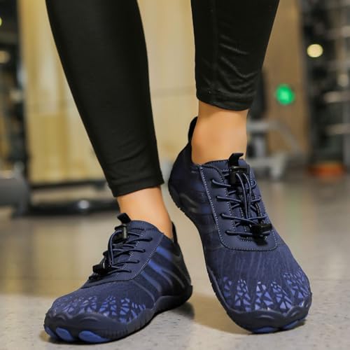 Women Hike Barefoot Shoes Men Breathable & Non-Slip Footwear Barefoot Shoes with Wide Toe Box, Quick Dry Athletic Beach Swim Surf Hiking Trail Running Shoe4