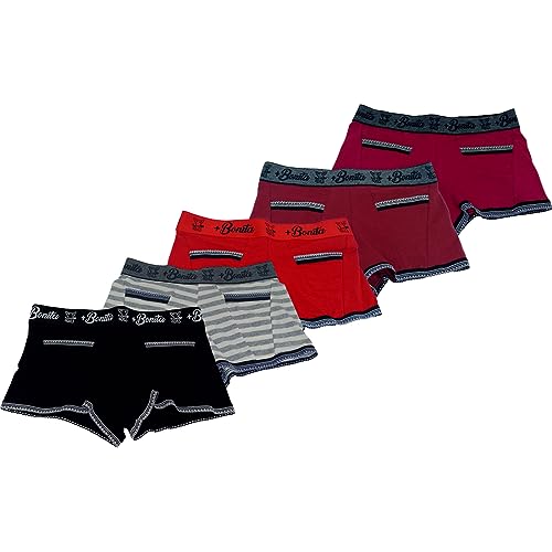 Kit com 5 Shortinhos Bang Bang Algodão Penteado