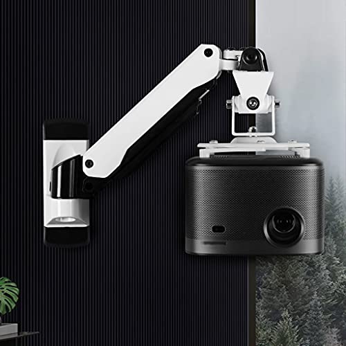 Soporte de Proyector de Pared Rotación 360 Grados Ajustable hasta 16.53 Libras 6