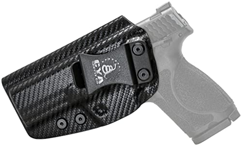 CYA Supply Co Base IWB Holster, Carbon Fiber, Veteran Owned, USA, No Optic
