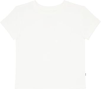 Little Sleepies Short Sleeve Relaxed Pocket T-Shirt, Viscose from Bamboo, Toddler Girls & Boys Shirts, Toddler Clothes 6M-6T