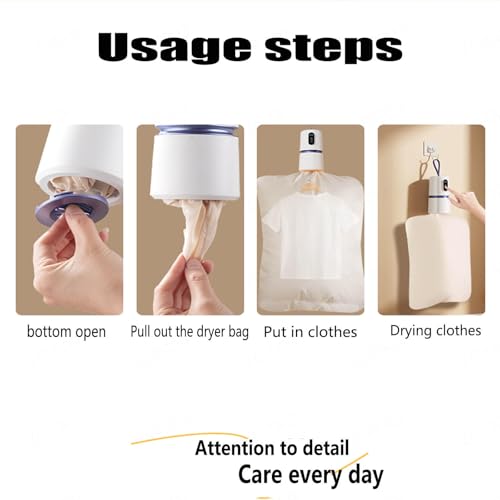 Folding Steam Closet Clothes Press Machine for Home 200w Rv Dryer Iron Machine for Clothes Automatic for Apartments, Rvs or Other Compact Spaces