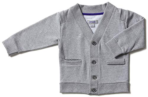 Cardigan pour garçon en pur coton naturel doux
