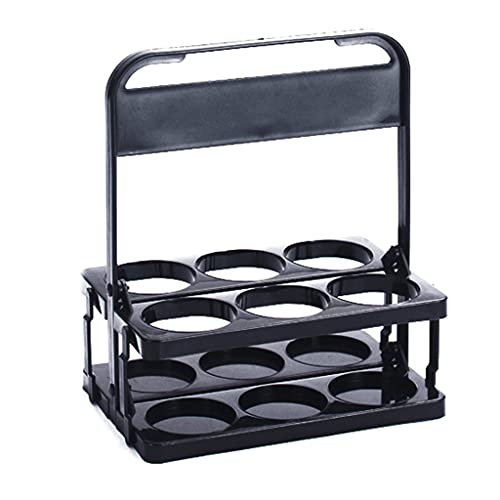 Reusable 6 Pack Beer Bottle For Carrier Drink Holder Foldable Wine Beer Rack Basket Cup Holding Container
