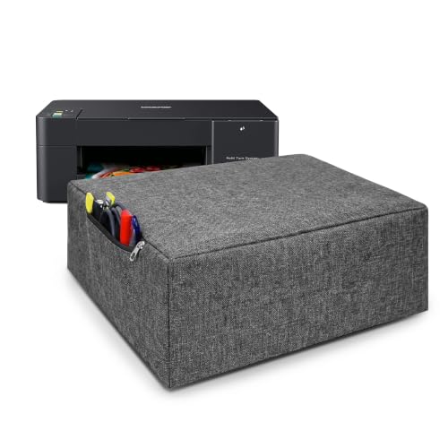 Image of Alifiya Dust Proof Washable Printer Cover for Brother DCP-T420W / DCP-T520W / DCP-T510W All-in One Ink Tank Color - Grey