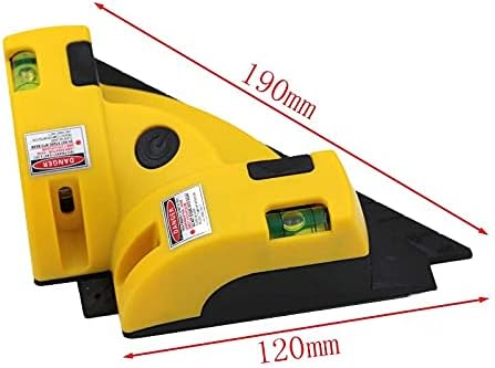 直角90度スクエアレーザーレベル高品質レベルツールレーザー測定ツールレベルレーザー (Color : Blue)