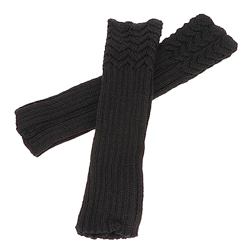 COLLBATH Knitted Gloves for Women Winter Warm Half-finger Gloves Stylish Design Material for Cold Weather