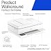 HP Envy 6530e All in One Printer | Perfect for Home | Colour | Wireless | Print, Scan & Copy | 3 Months of free Instant Ink | Automatic Document Feeder | White