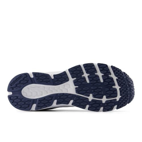 New Balance New Balance Men's 408 V1 Sneaker, White/Gold Metallic/Vintage Indigo, 6 M