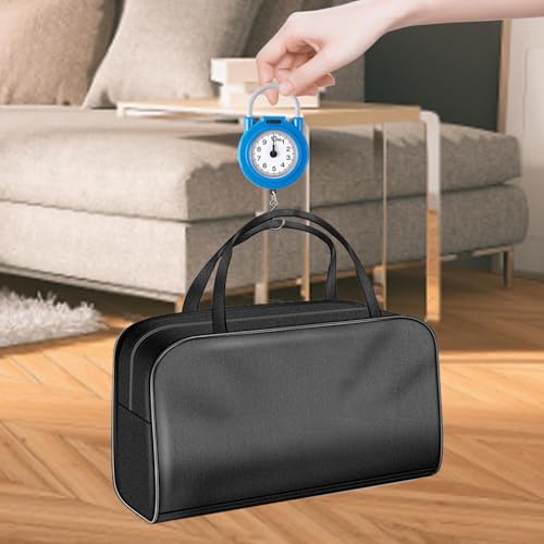 Báscula de pesaje de equipaje – Dispositivo de viaje ligero de mano con mango ABS, fácil de transportar portátil de alta precisión | Paquete de compras de cocina familiar, minibáscula digital para - imagen 3