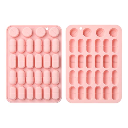 Moule silicone pilule souple et antiadhésif pour mousse et pudding - 2