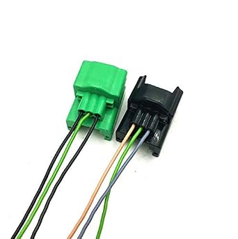 Set of 2PCS OEM Connector Harness Plug Replacement for Nissan Infiniti Camshaft Position Crankshaft Sensor