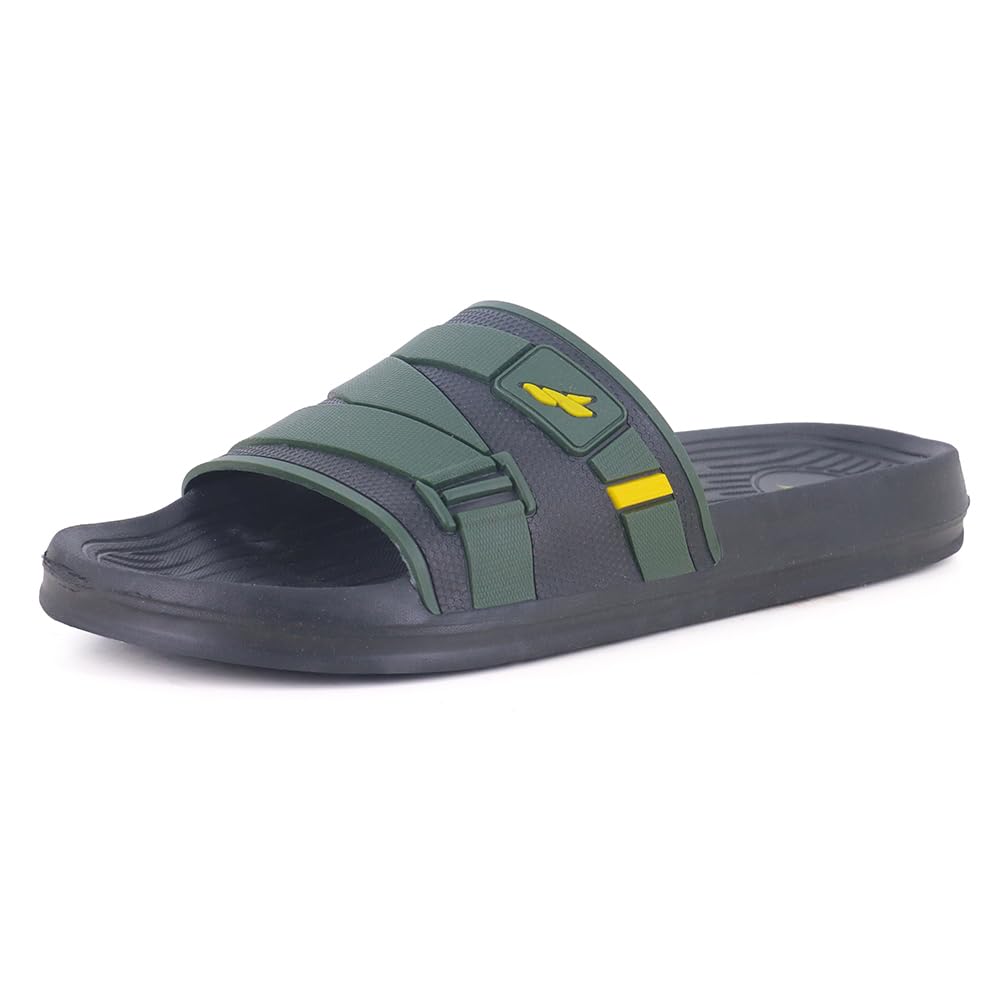 FL-2015 Olive Sliders for Men – Comfortable & Durable Footwear-image-19