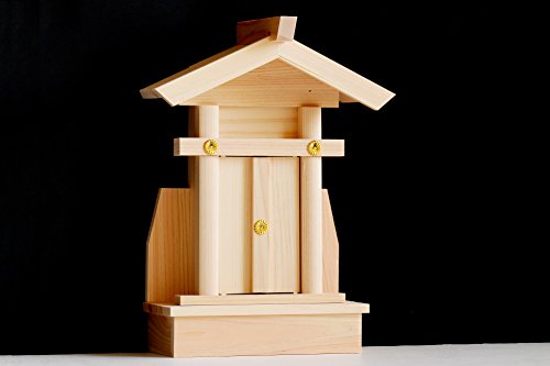 やまこう 美しい、東濃ひのき ■■ 荒神宮 ■ 竈の神様 ■ 火の神様 ■ 一社 ■ 神棚 サイズ約 (cm) 高さ29.5cm 幅22.0cm 奥行12.0cm