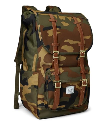 Image of Herschel Supply Co., Unisex, Little America Backpack, Lilas Crosshatch, One Size,