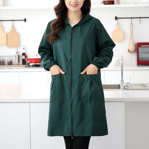 Veste décontractée pour femme tablier long léger de mi-saison - 3
