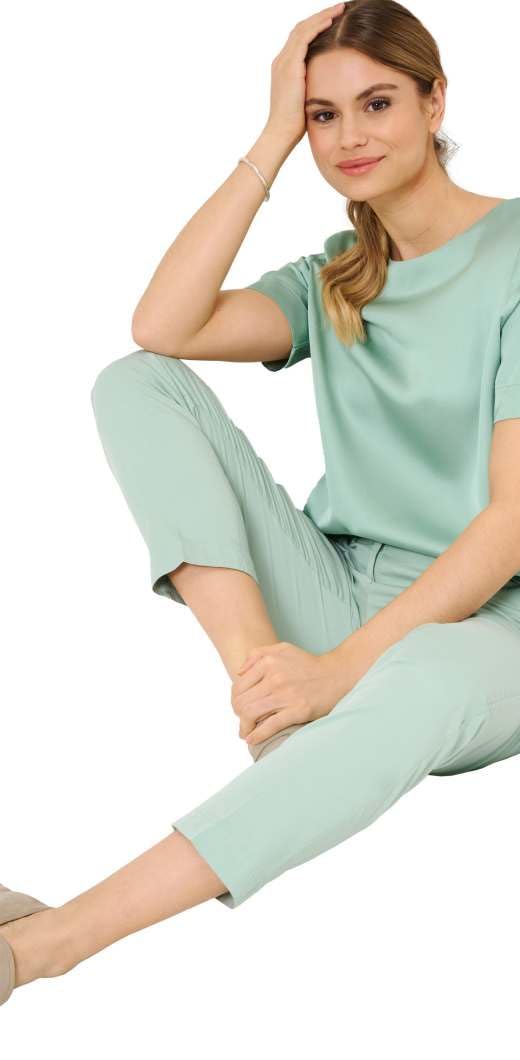 BRAX Style Maron S Ultralight Cotton Chino Pantalón de Vestir para Mujer