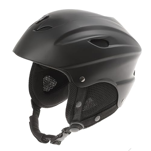 Ventura Casco da sci Universal, Nero, S (52-55 cm)