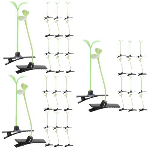 Épingles à cheveux drôles d'herbe Magiclulu : 150 clips végétaux pour déguisement et festivals
