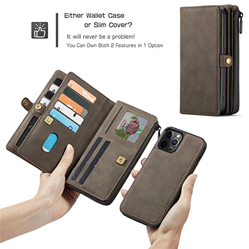 Étui en cuir iPhone 12 Pro Max à rabat élégant et chic - 5