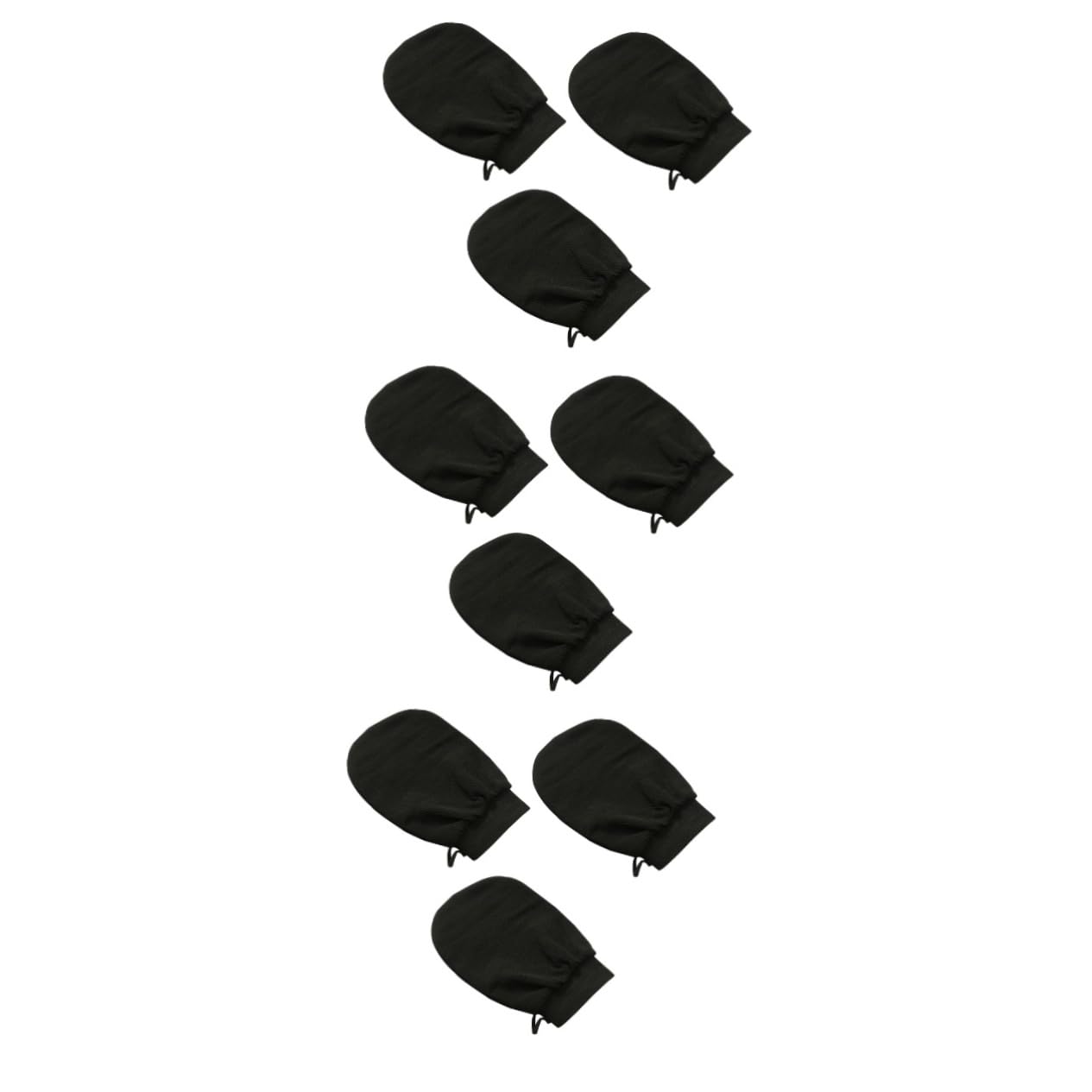 Balacoo 9 Pcs Bath Towel Gloves Bath Exfoliating Mitts Scrub Wash Mitt Shower Loufa Sponge Bathing Shower Gloves Spa Towels Back Massage Gloves Viscose Fiber Bubble Machine Take a Bath