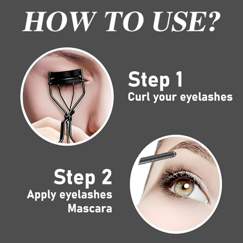 Image of Metal Wand Mascara Waterproof: 2026 New Iron Wand Mascara, Black | Telescopic Mas-cara Volume and Length - Waterproof - 3D Curling - Smudge-Proof - Clump-Free - Long-Lasting Lash Definer