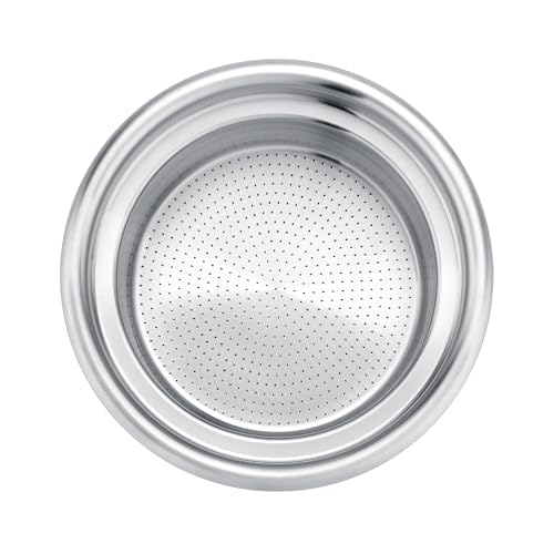Image of Normcore 54mm to 45.5mm Step-Down Portafilter Basket Kit, CNC-machined From a Solid Block of 304 Stainless Steel, 0.28mm Holes, Includes Dosing Funnel, 45.5mm Puck Screen, 200 Papers Filter