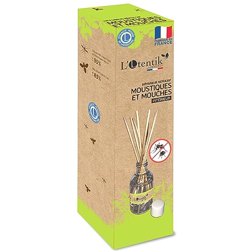 BSI - L'Otentik - Diffuseur - Anti-Moustiques Tigres Et Mouches - Usage Intérieur - Fabrication Française