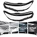 CHUNILLE Pair Headlight Lens Covers Clear Compatible with 2011 2012 2013 2014 2015 Audi A6 C7 4G0941043E, 4G0941005B, 4G0941044E, 4G0941044B