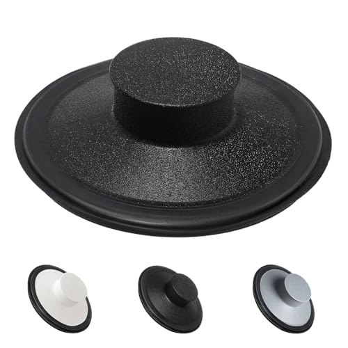 RQYEKDO Kitchen Sink Stopper 1 Pack 3-1/2 Universal Sink Cover for Garbage Disposal Stopper and Kitchen Drain Plug Replacement for InSinkErator Moen Waste King Whirlpool Kohler