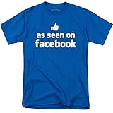 As Seen On Facebook - Funny Social Media Internet T-Shirt