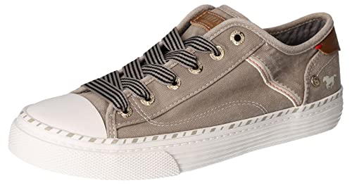 Preisvergleich Produktbild MUSTANG Damen 1376-303-932 Sneaker, Silbergrau, 37 EU
